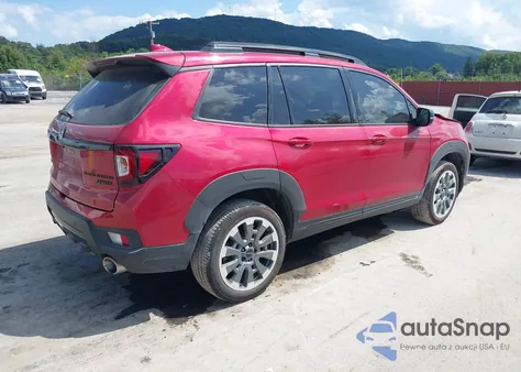 2025 Honda Passport Awd Black из США, поврежденный, VIN 5FNYF8H89SB013246